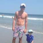 A Tony-Daddy Day on the Beach Filled with Fun