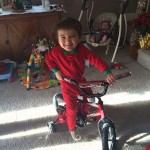 Tony Can Ride a Bike All By Himself